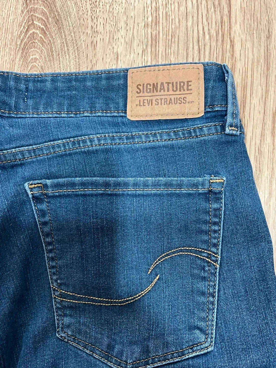 Jean Levi's Signature Mid-Rise Bootcut Taille W31 L32 Prepy Bleu Lvf 011 – photo 9